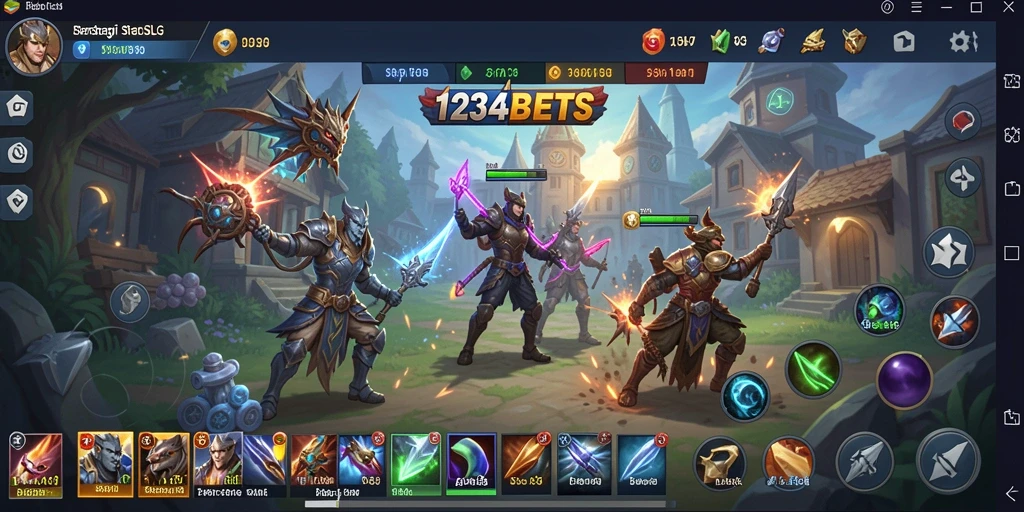 Tangkapan layar gameplay 1234BETS dengan strategi mendalam dan interaksi sosial.