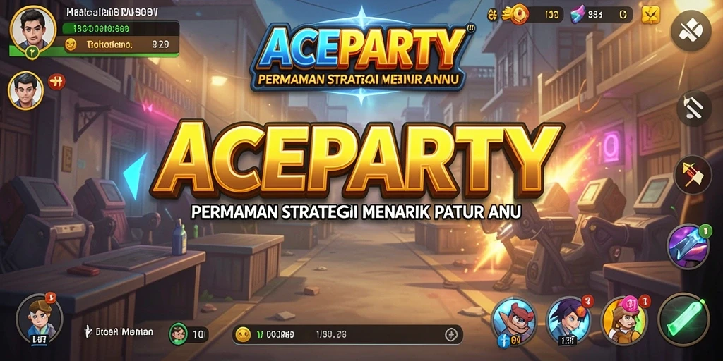 Gameplay menegangkan di ACEPARTY dengan strategi taktis yang mendalam.