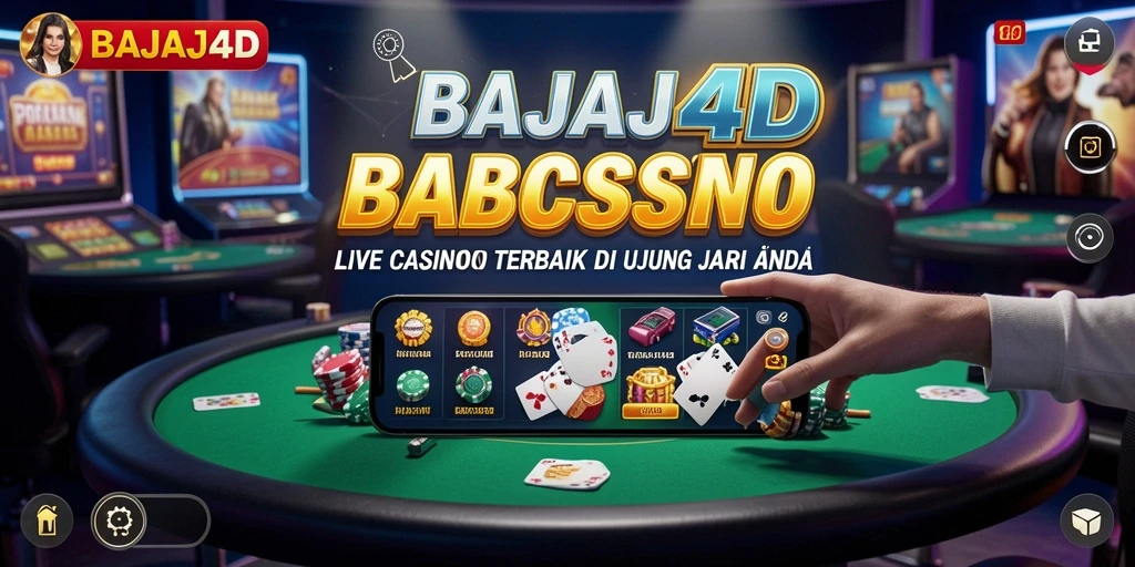 Gameplay Live Casino yang mendebarkan di BAJAJ4D dengan dealer langsung.