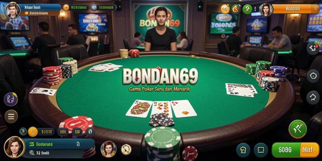Screenshot gameplay BONDAN69 yang menarik dan kompetitif.