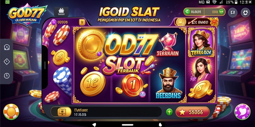 Screenshot dari gameplay <strong>GOD77</strong> menunjukkan keseruan bermain slot yang memikat.