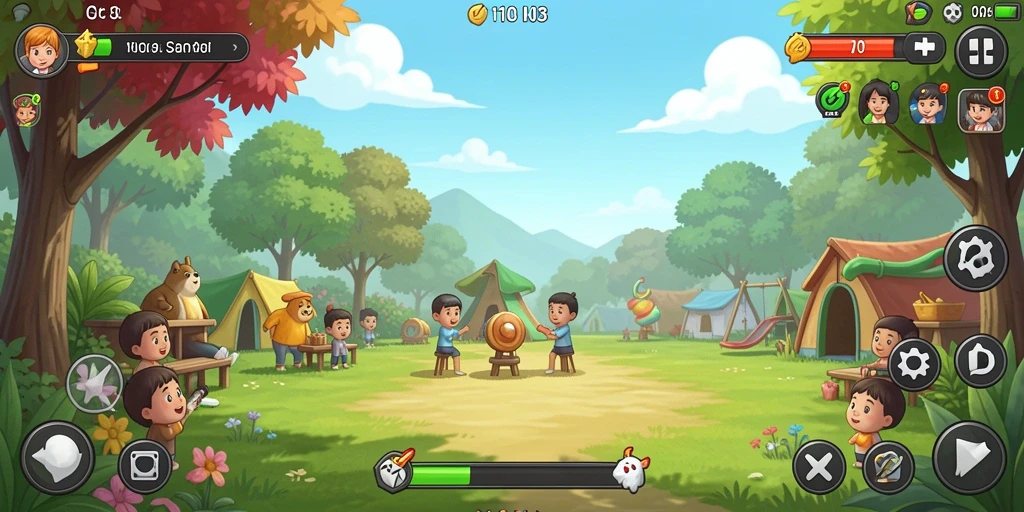 Gameplay H03 yang cerah dan menghibur saat dimainkan.