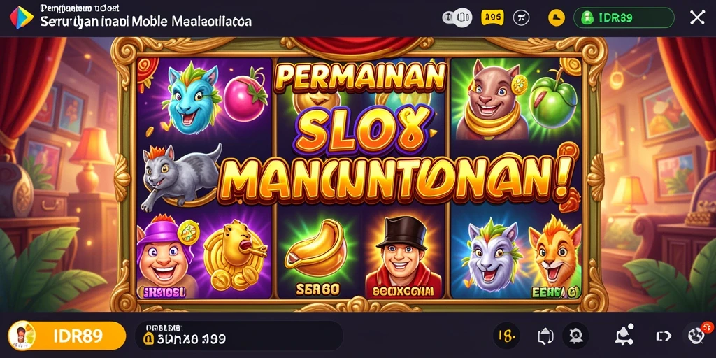 Tampilan gameplay yang menarik dan mengasyikkan di IDR89.