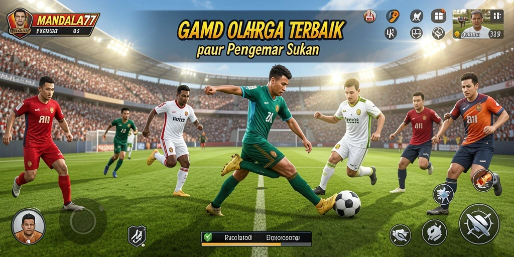 Tampilan gameplay mendebarkan dalam MANDALA77 yang menarik.