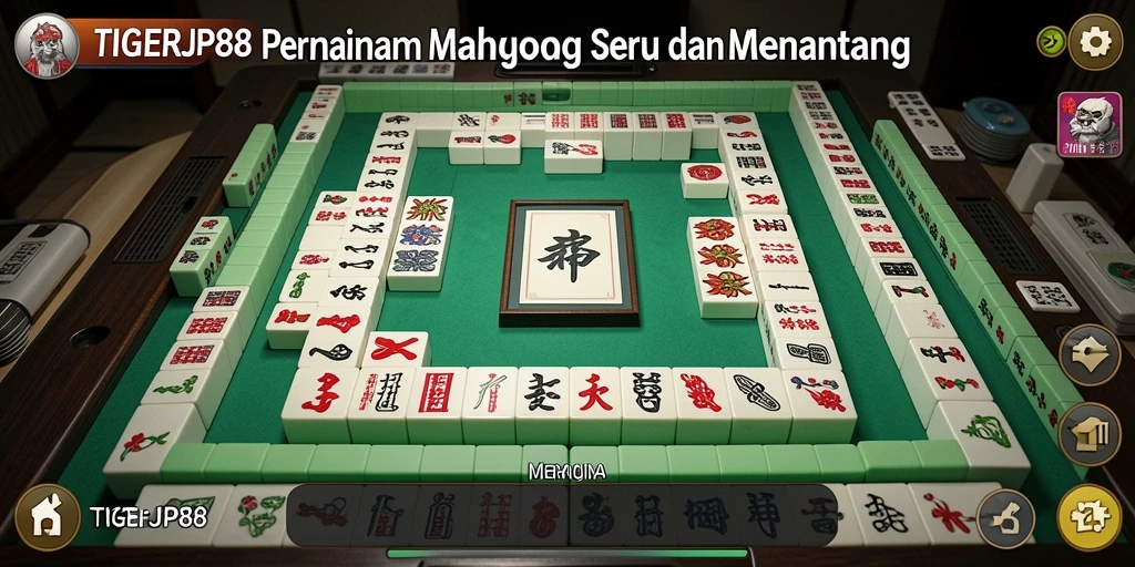 Screenshot gameplay Mahjong yang menarik di TIGERJP88.
