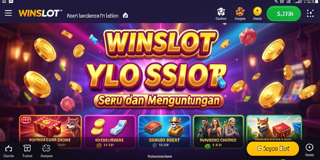 Tampilan screenshot WINSLOT dengan gameplay slot yang seru dan menarik.